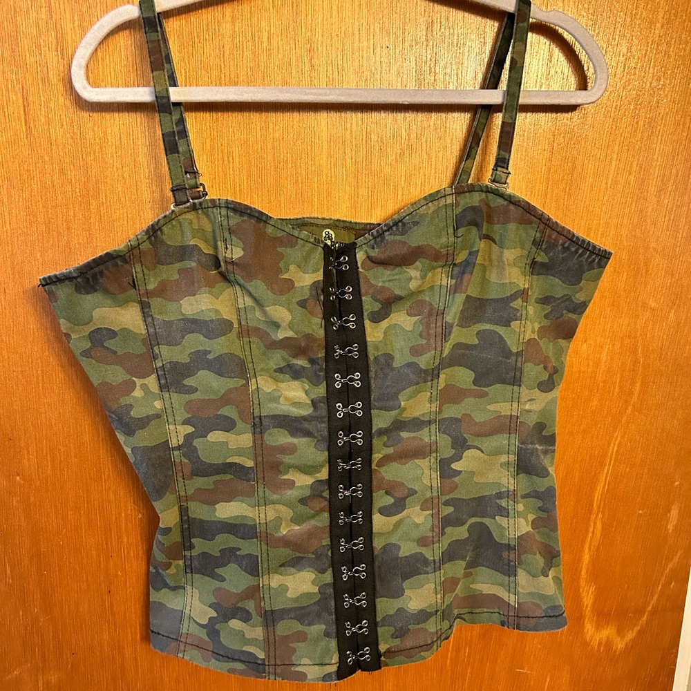 Camouflage Corset